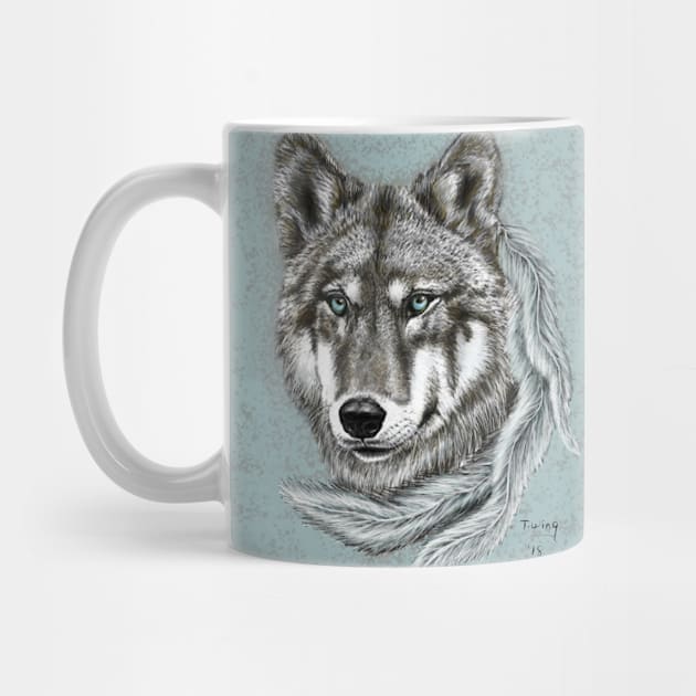 Grey Wolf by teresawingarts